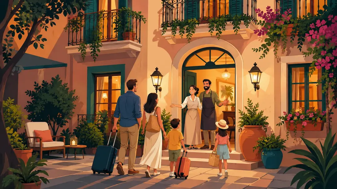 Imagen principal del artículo de Pylaris Agencia de Marketing Digital Hotelero sobre qué es un hotel boutique, su definición y sus principales características. El post explica cómo estos alojamientos se diferencian por su tamaño reducido, diseño con identidad propia, servicio personalizado, gestión independiente, concepto único y experiencia premium frente a los hoteles tradicionales.