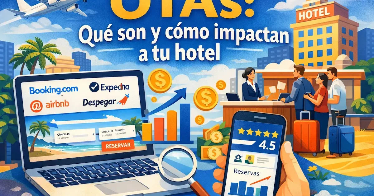 Descubre como las otas impactan en tu hotel.